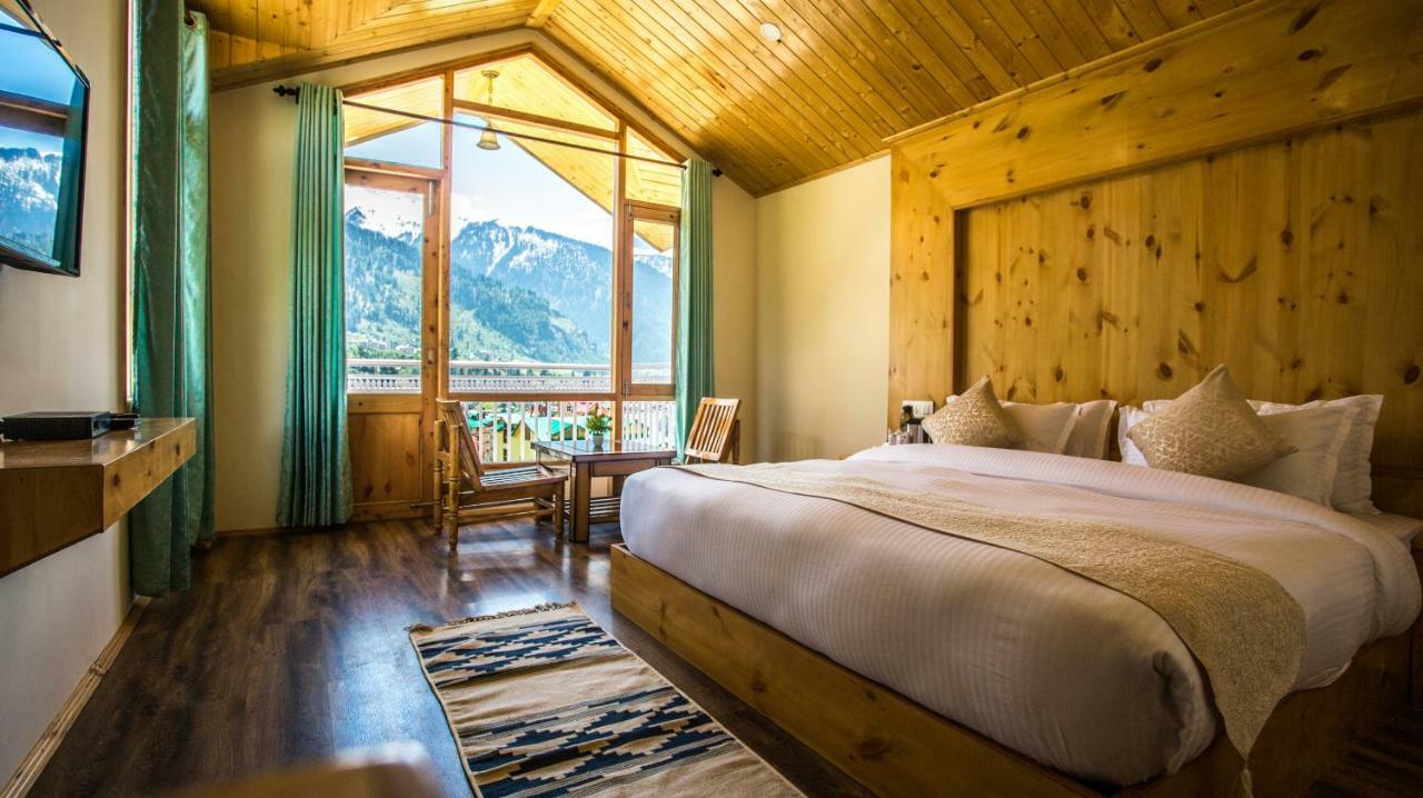 Pashmina Hotel Manāli Buitenkant foto