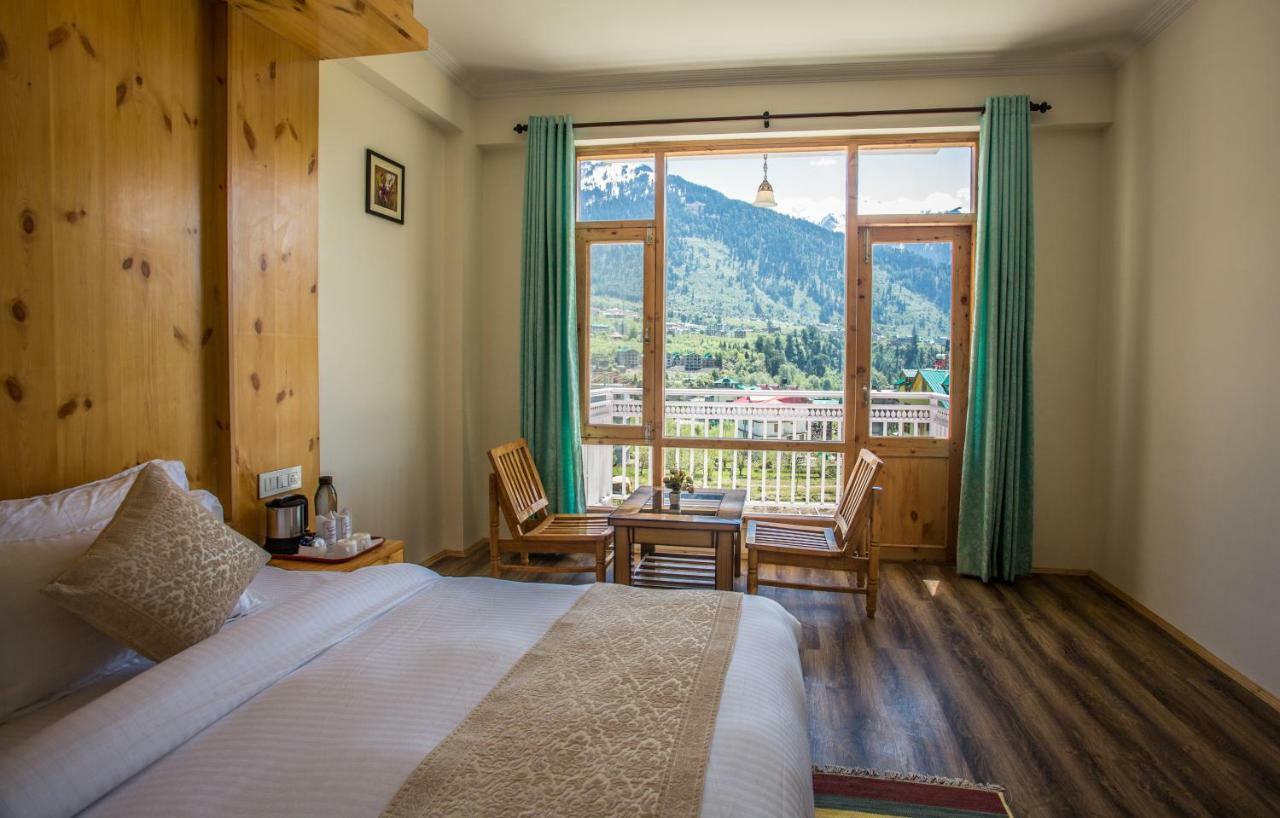 Pashmina Hotel Manāli Buitenkant foto