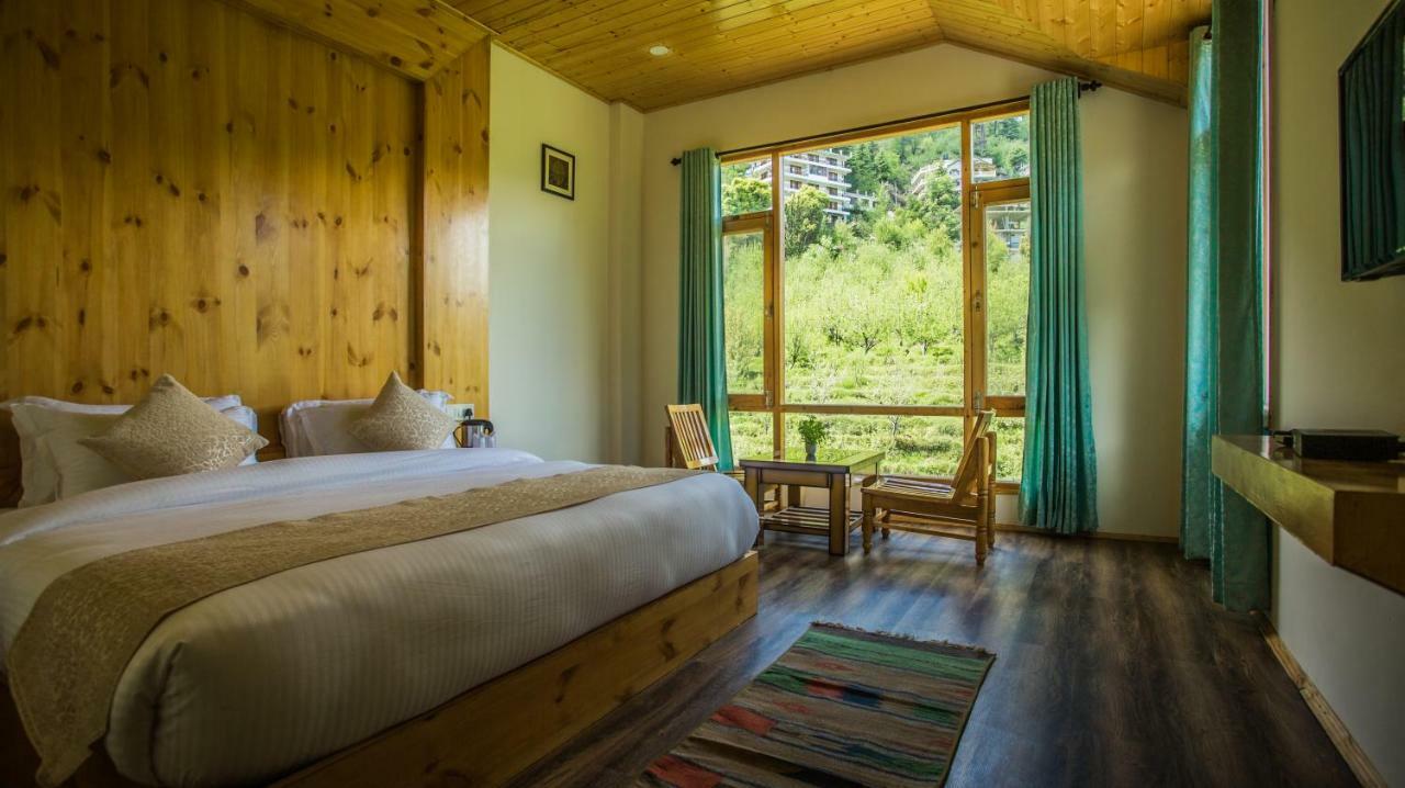 Pashmina Hotel Manāli Buitenkant foto